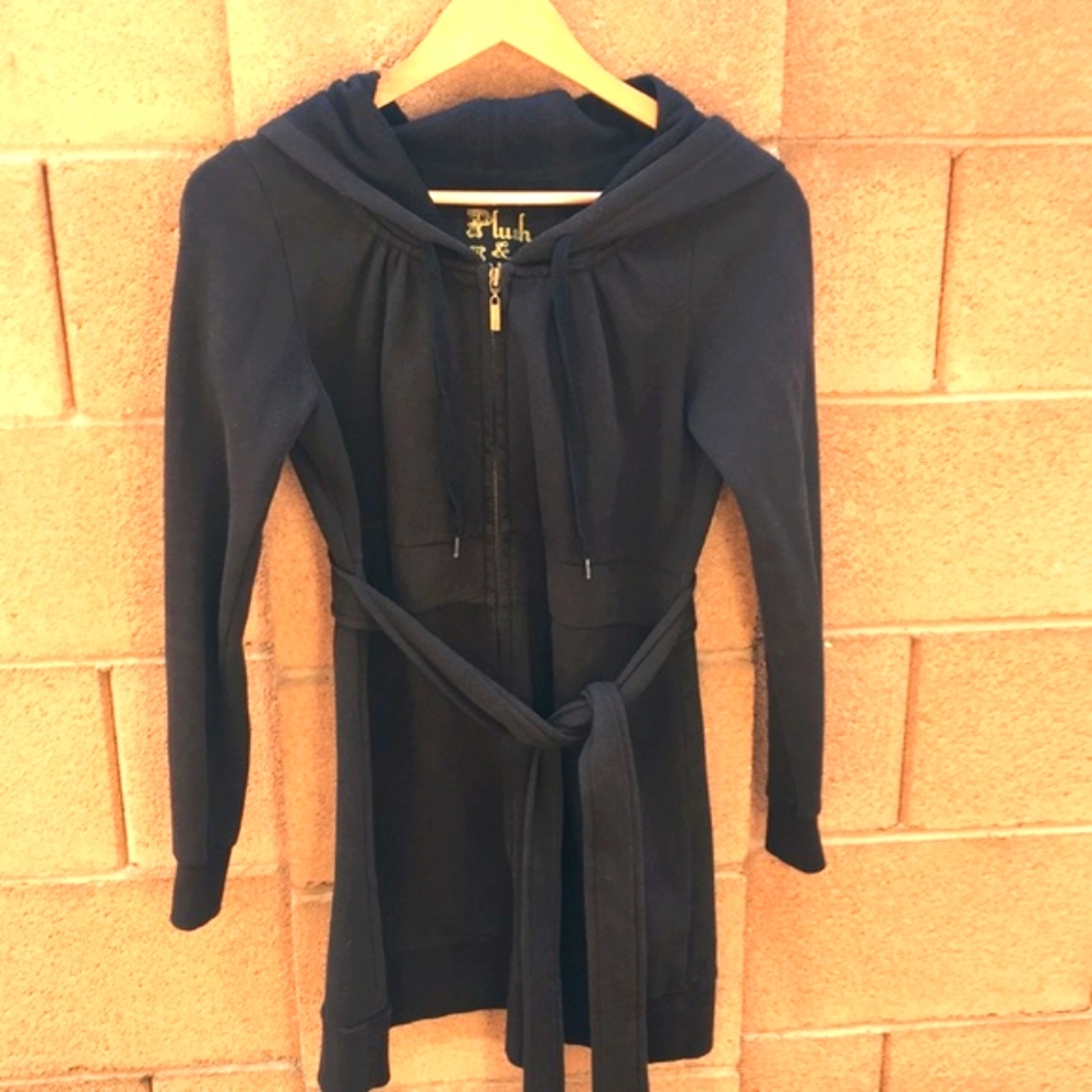Vintage Victoria Secret Zip up sweatshirt tunic dress S